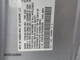 2018 Honda Odyssey EX-L with VIN 5FNRL6H76JB058488, listed as a Copart auction lot 49899815 with 89,831 mi miles and Salvage Title. Bid and sale history available at carsss.com. Image 15.