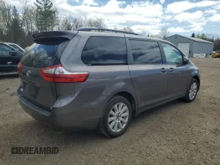2015 Toyota Sienna LE with VIN 5TDJK3DC7FS121635, listed as a Copart auction lot 55999945 with 139,642 mi miles and Salvage title. Bid and sale history available at DreamBid. Image 3.