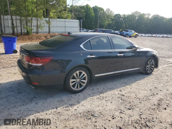 2013 Lexus LS 460 z VIN JTHCL5EF7D5018890, wystawiony jako Copart lot #54492255 z przebiegiem Nie podano mil oraz Szkody całkowita. Historia ofert i sprzedaży dostępna na DreamBid. Obrazek 3.