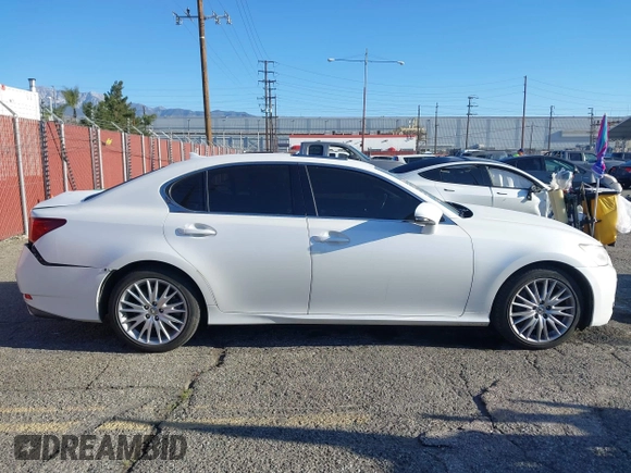 2013 Lexus GS 350 with VIN JTHBE1BL0D5014446, listed as a IAAI auction lot 41865141 with 239,477 mi miles and . Bid and sale history available at DreamBid. Image 13.