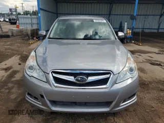 2010 Subaru Legacy Premium All-Weather Anniversary with VIN 4S3BMBF61A3223118, listed as a Copart auction lot 62595565 with 58,770 mi miles and Salvage title. Bid and sale history available at DreamBid. Image 5.