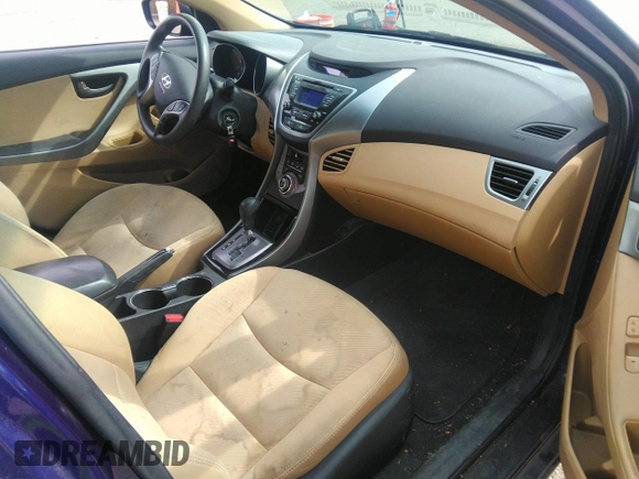 2013 Hyundai Elantra Limited z VIN 5NPDH4AE6DH273531, wystawiony jako IAAI lot #41937903 z przebiegiem 91 763 mil mil oraz . Historia ofert i sprzedaży dostępna na DreamBid. Obrazek 5.
