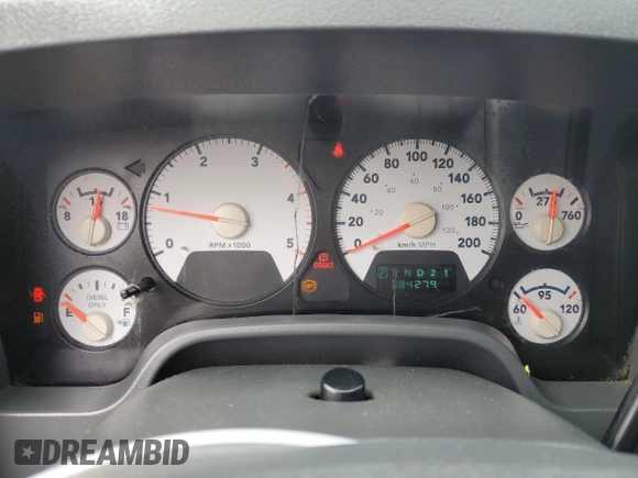 2006 Dodge 3500 SLT z VIN 3D7LX38C36G126808, wystawiony jako Copart lot #55841385 z przebiegiem 384 279 mil mil oraz Czysty tytuł • Clean title. Historia ofert i sprzedaży dostępna na DreamBid. Obrazek 9.