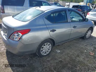 2012 Nissan Versa S with VIN 3N1CN7APXCL901194, listed as a IAAI auction lot 41552348 with 155,002 mi miles. Bid and sale history available at carsss.com. Image 4.