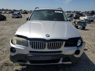 2007 BMW X3 3.0si with VIN WBXPC93437WF14205, listed as a Copart auction lot 59057185 with 205,468 mi miles and Salvage title. Bid and sale history available at DreamBid. Image 5.
