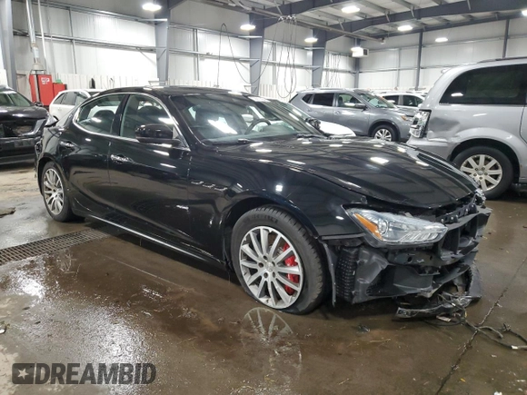 2017 Maserati Ghibli S Q4 z VIN ZAM57RTA0H1196498, wystawiony jako Copart lot #79911364 z przebiegiem 69 950 mil mil oraz Szkody całkowita. Historia ofert i sprzedaży dostępna na DreamBid. Obrazek 4.
