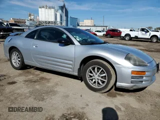 2001 Mitsubishi Eclipse GS with VIN 4A3AC44GX1E136597, listed as a Copart auction lot 75957544 with 138,229 mi miles and Salvage Title. Bid and sale history available at carsss.com. Image 4.