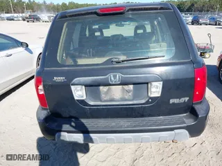 2005 Honda Pilot LX with VIN 2HKYF18175H512174, listed as a IAAI auction lot 41038439 with 1 mi miles. Bid and sale history available at carsss.com. Image 16.