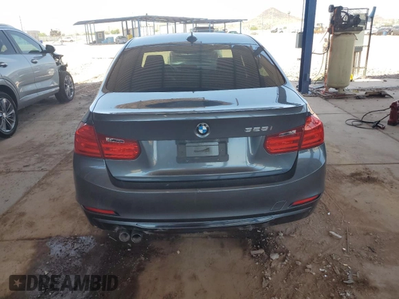 2012 BMW 3 Series 328i with VIN WBA3A5C5XCF340494, listed as a Copart auction lot 61669965 with 70,838 mi miles and Salvage title. Bid and sale history available at DreamBid. Image 6.