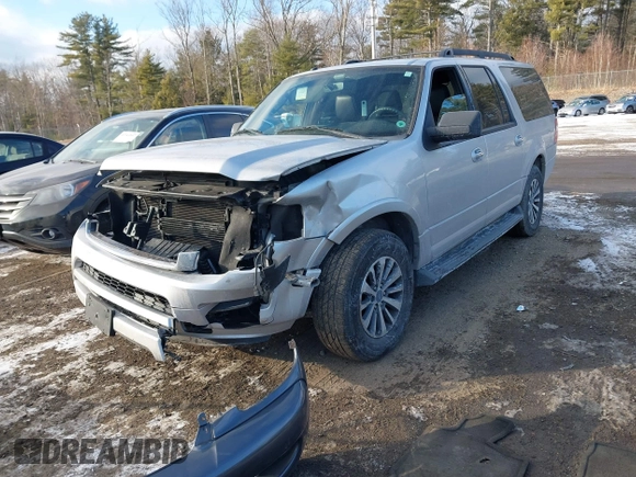 2015 Ford Expedition Max XLT z VIN 1FMJK1JT0FEF44003, wystawiony jako IAAI lot #41343360 z przebiegiem 155 586 mil mil oraz . Historia ofert i sprzedaży dostępna na DreamBid. Obrazek 18.
