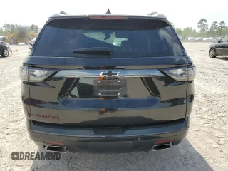 2021 Chevrolet Traverse Premier with VIN 1GNERKKW0MJ155132, listed as a Copart auction lot 53668635 with 91,501 mi miles and Salvage title. Bid and sale history available at DreamBid. Image 6.