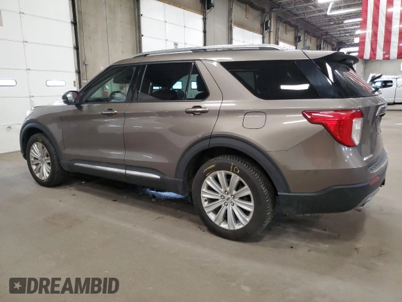 2021 Ford Explorer Limited с VIN 1FMSK8FH1MGA46296, выставлен на аукционе Copart как лот 60530105 с пробегом 69 796 миль миль и Списание • Salvage title. История ставок и продаж доступна на DreamBid. Изображение 2.
