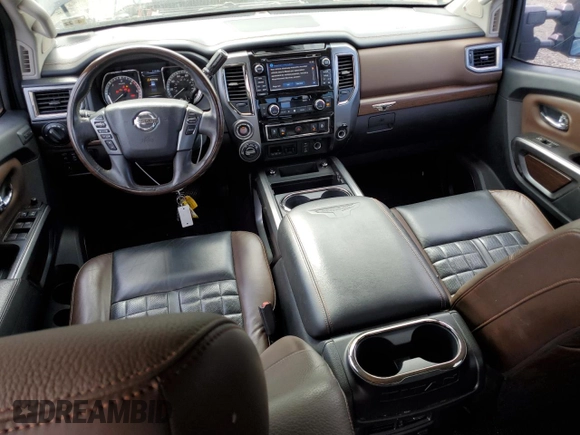2017 Nissan Titan XD SV with VIN 1N6BA1F4XHN518005, listed as a Copart auction lot 75905924 with 51,938 mi miles and Clean Title. Bid and sale history available at carsss.com. Image 8.