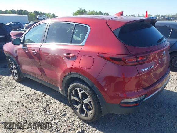 2020 Kia Sportage LX with VIN KNDPM3AC5L7733492, listed as a IAAI auction lot 42042055 with 109,345 mi miles and . Bid and sale history available at DreamBid. Image 3.