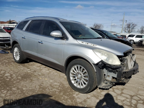2012 Buick Enclave Leather with VIN 5GAKRCED9CJ315665, listed as a Copart auction lot 42583035 with 165,221 mi miles and Salvage Title. Bid and sale history available at carsss.com. Image 4.