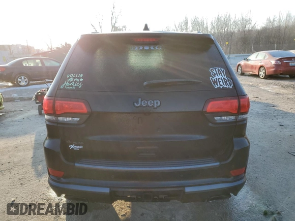 2018 Jeep Grand Cherokee High Altitude z VIN 1C4RJFCTXJC506478, wystawiony jako Copart lot #87332164 z przebiegiem 117 741 mil mil oraz Szkoda całkowita • Salvage title. Historia ofert i sprzedaży dostępna na DreamBid. Obrazek 6.