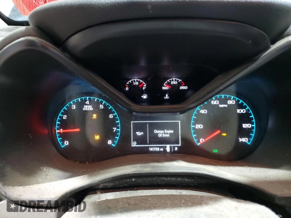 2019 Chevrolet Colorado 4WD Work Truck z VIN 1GCGTBEN2K1240251, wystawiony jako Copart lot #48980085 z przebiegiem 141 759 mil mil oraz Szkoda całkowita • Salvage title. Historia ofert i sprzedaży dostępna na DreamBid. Obrazek 9.