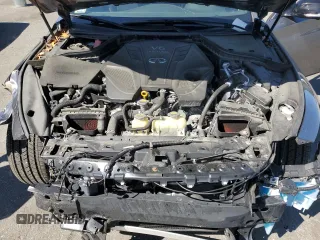 2020 Infiniti Q50 Red Sport 400 with VIN JN1FV7ARXLM660161, listed as a Copart auction lot 54141115 with 78,476 mi miles and Salvage title. Bid and sale history available at DreamBid. Image 11.