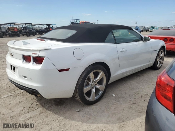 2012 Chevrolet Camaro 2LT with VIN 2G1FC3D39C9128019, listed as a Copart auction lot 76285234 with 0 mi miles and Salvage Title. Bid and sale history available at carsss.com. Image 3.
