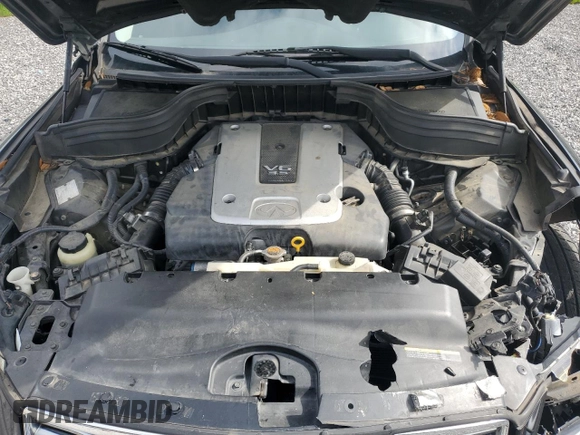 2010 Infiniti EX with VIN JN1AJ0HP1AM700027, listed as a Copart auction lot 61242935 with 204,033 mi miles and Salvage title. Bid and sale history available at DreamBid. Image 11.