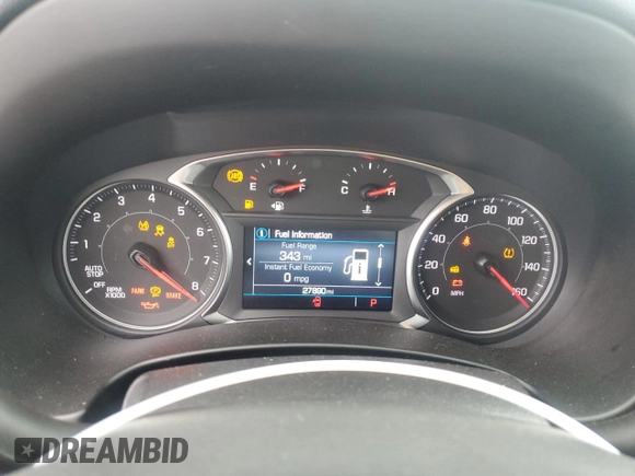 2024 GMC Terrain SLE z VIN 3GKALTEG5RL306490, wystawiony jako Copart lot #61090425 z przebiegiem 27 890 mil mil oraz Czysty tytuł • Clean title. Historia ofert i sprzedaży dostępna na DreamBid. Obrazek 9.