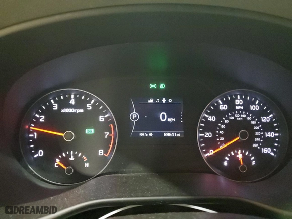 2017 Kia Sportage EX with VIN KNDPN3AC1H7261828, listed as a Copart auction lot 45866675 with 89,641 mi miles and Salvage Title. Bid and sale history available at carsss.com. Image 9.