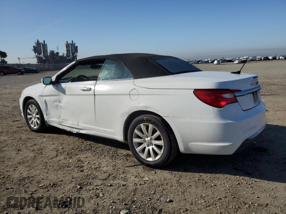 2012 Chrysler 200 Touring with VIN 1C3BCBEB9CN116072, listed as a Copart auction lot 52455665 with 76,808 mi miles and Salvage Title. Bid and sale history available at DreamBid. Image 2.