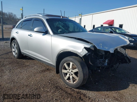 2006 Infiniti FX with VIN JNRAS08W76X204981, listed as a IAAI auction lot 42008496 with 161,062 mi miles and . Bid and sale history available at DreamBid. Image 1.
