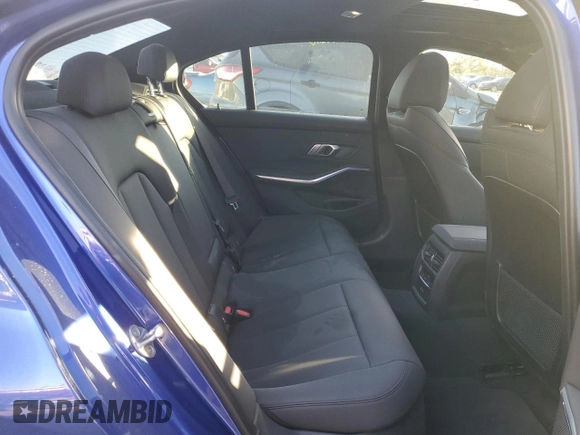 2021 BMW 3 Series 330i xDrive with VIN 3MW5R7J0XM8C14425, listed as a Copart auction lot 72910854 with 9,465 mi miles and Salvage Title. Bid and sale history available at DreamBid. Image 11.