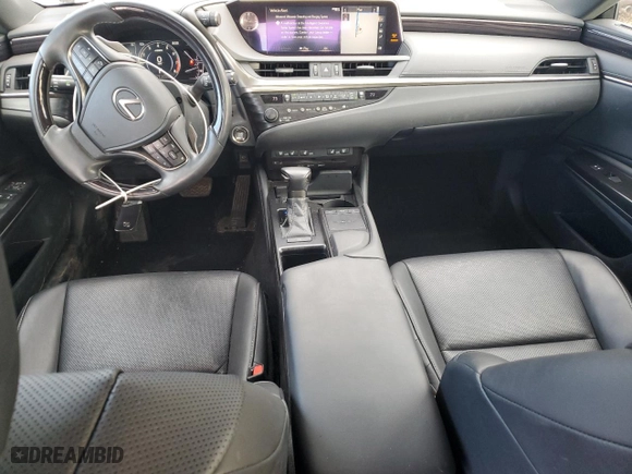 2020 Lexus ES with VIN 58ADZ1B19LU062582, listed as a Copart auction lot 88974385 with 61,840 mi miles and Salvage Title. Bid and sale history available at carsss.com. Image 8.