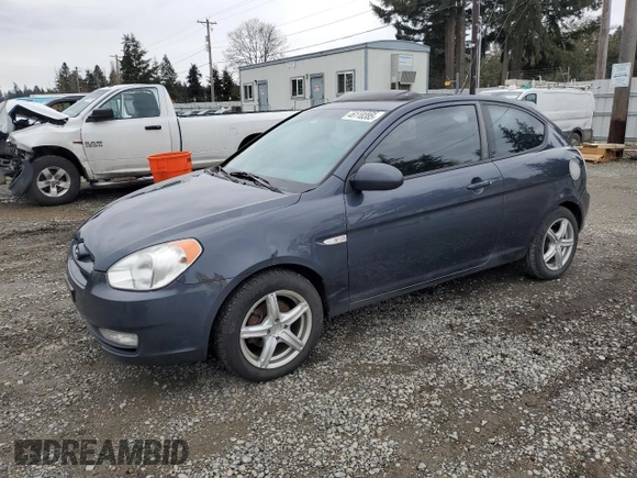 2008 Hyundai Accent SE with VIN KMHCN36C78U068877, listed as a Copart auction lot 46118385 with 159,615 mi miles and Salvage Title. Bid and sale history available at carsss.com. Image 1.
