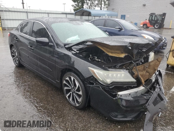 2016 Acura ILX w/Premium/A-SPEC Pkg with VIN 19UDE2F86GA006998, listed as a Copart auction lot 45382875 with 133,203 mi miles and Salvage Title. Bid and sale history available at carsss.com. Image 4.