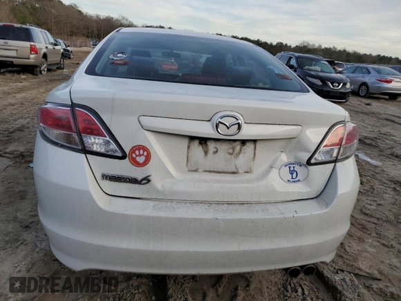 2011 Mazda Mazda6 i Sport with VIN 1YVHZ8BH4B5M22590, listed as a Copart auction lot 86483174 with 176,185 mi miles and Salvage Title. Bid and sale history available at carsss.com. Image 6.