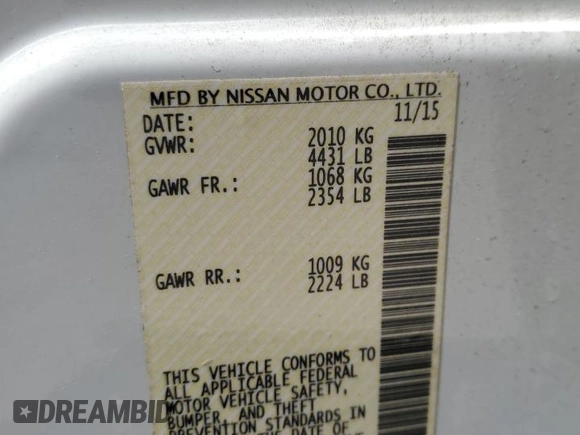 2016 Nissan LEAF SV with VIN 1N4BZ0CP2GC303867, listed as a Copart auction lot 47894815 with 85,797 mi miles and Salvage Title. Bid and sale history available at carsss.com. Image 13.