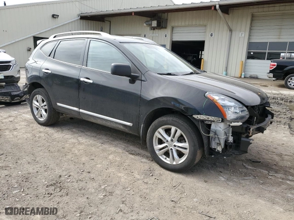 2015 Nissan Rogue Select S with VIN JN8AS5MV1FW253873, listed as a Copart auction lot 48935035 with 78,939 mi miles and Salvage Title. Bid and sale history available at carsss.com. Image 4.