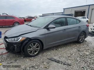 2018 Hyundai Elantra SEL with VIN 5NPD84LF3JH263511, listed as a Copart auction lot 46870875 with 81,372 mi miles and Clean Title. Bid and sale history available at carsss.com. Image 1.