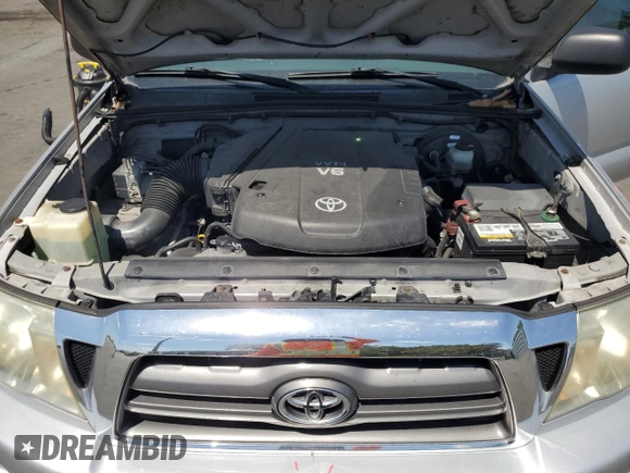 2010 Toyota Tacoma PreRunner with VIN 5TEJU4GN1AZ702394, listed as a Copart auction lot 54943375 with 117,625 mi miles and Salvage Title. Bid and sale history available at DreamBid. Image 11.