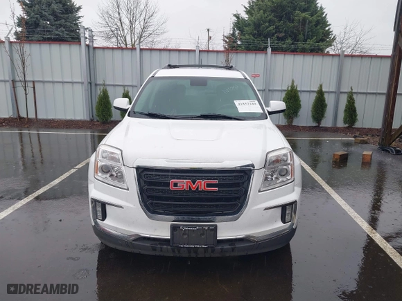 2017 GMC Terrain SLE with VIN 2GKALNEK6H6352395, listed as a IAAI auction lot 41852189 with 95,536 mi miles. Bid and sale history available at carsss.com. Image 11.