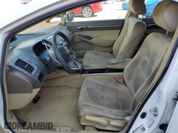 2007 Honda Civic with VIN JHMFA36227S017140, listed as a Copart auction lot 60452205 with 154,729 mi miles and Salvage title. Bid and sale history available at DreamBid. Image 7.