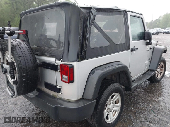 2012 Jeep Wrangler Sport с VIN 1C4AJWAG0CL273538, выставлен на аукционе IAAI как лот 41998975 с пробегом 120 603 миль миль и . История ставок и продаж доступна на DreamBid. Изображение 4.