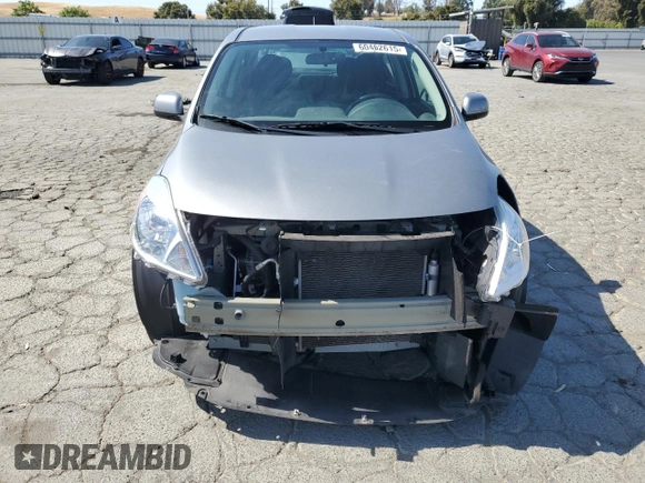 2013 Nissan Versa SV with VIN 3N1CN7AP2DL853742, listed as a Copart auction lot 60462615 with 75,587 mi miles and Salvage title. Bid and sale history available at DreamBid. Image 5.