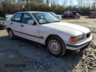 1995 BMW 3 Series 325i with VIN WBACB4328SFM07976, listed as a Copart auction lot 44544775 with 221,191 mi miles and Salvage Title. Bid and sale history available at carsss.com. Image 4.