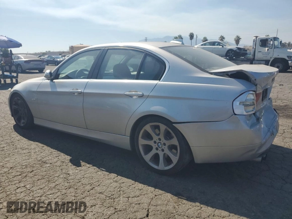 2006 BMW 3 Series 330i with VIN WBAVB335X6AZ85075, listed as a Copart auction lot 63092735 with 126,134 mi miles and Salvage title. Bid and sale history available at DreamBid. Image 2.