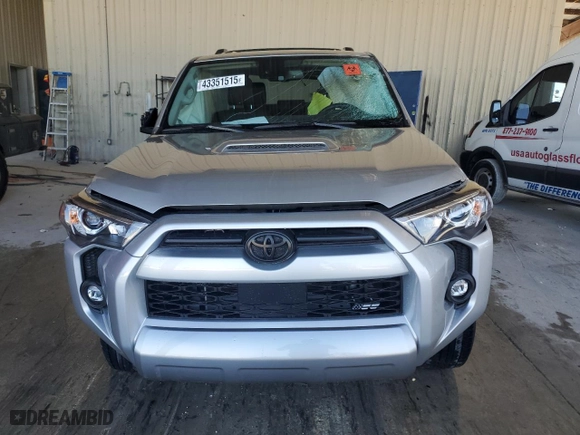 2024 Toyota 4Runner TRD Off Road with VIN JTERU5JR1R6253419, listed as a Copart auction lot 43351515 with 0 mi miles and Non Repairable. Bid and sale history available at carsss.com. Image 5.