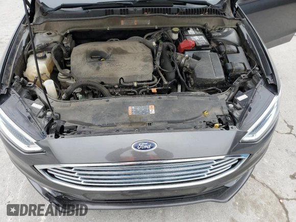 2017 Ford Fusion SE with VIN 3FA6P0HDXHR388319, listed as a Copart auction lot 51466285 with 176,811 mi miles and Salvage Title. Bid and sale history available at DreamBid. Image 12.