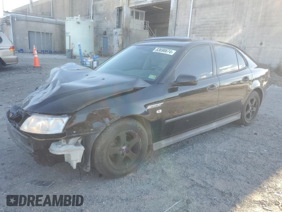 2004 Saab 9-3 Linear with VIN YS3FB45S241020975, listed as a Copart auction lot 83690674 with 160,763 mi miles and Salvage Title. Bid and sale history available at carsss.com. Image 1.