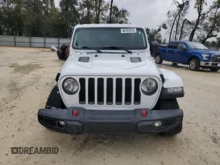 2022 Jeep Wrangler Unlimited Rubicon with VIN 1C4HJXFNXNW133624, listed as a Copart auction lot 48222615 with 51,849 mi miles and Salvage title. Bid and sale history available at DreamBid. Image 5.