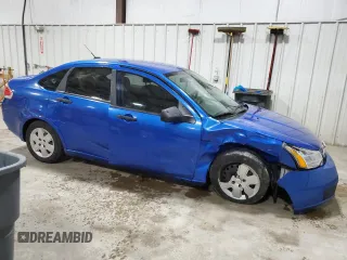 2010 Ford Focus S with VIN 1FAHP3EN1AW290306, listed as a Copart auction lot 52053585 with 54,068 mi miles and Salvage Title. Bid and sale history available at carsss.com. Image 4.