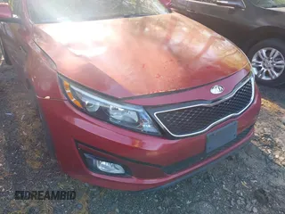 2015 Kia Optima EX with VIN 5XXGN4A70FG385182, listed as a IAAI auction lot 42005000 with 199,417 mi miles. Bid and sale history available at carsss.com. Image 6.