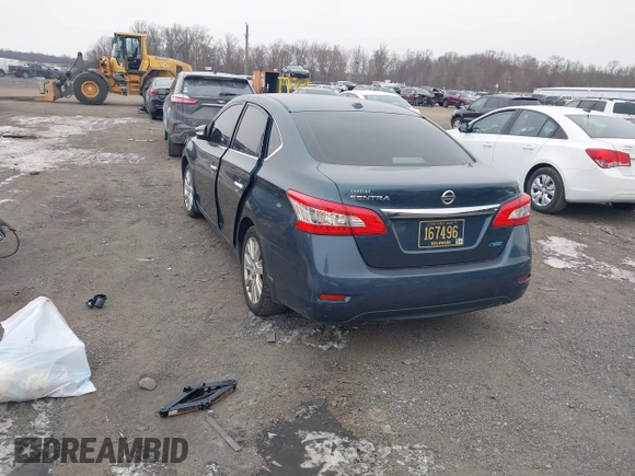 2014 Nissan Sentra SR with VIN 3N1AB7AP8EY281340, listed as a IAAI auction lot 41241384 with 148,733 mi miles and . Bid and sale history available at DreamBid. Image 3.